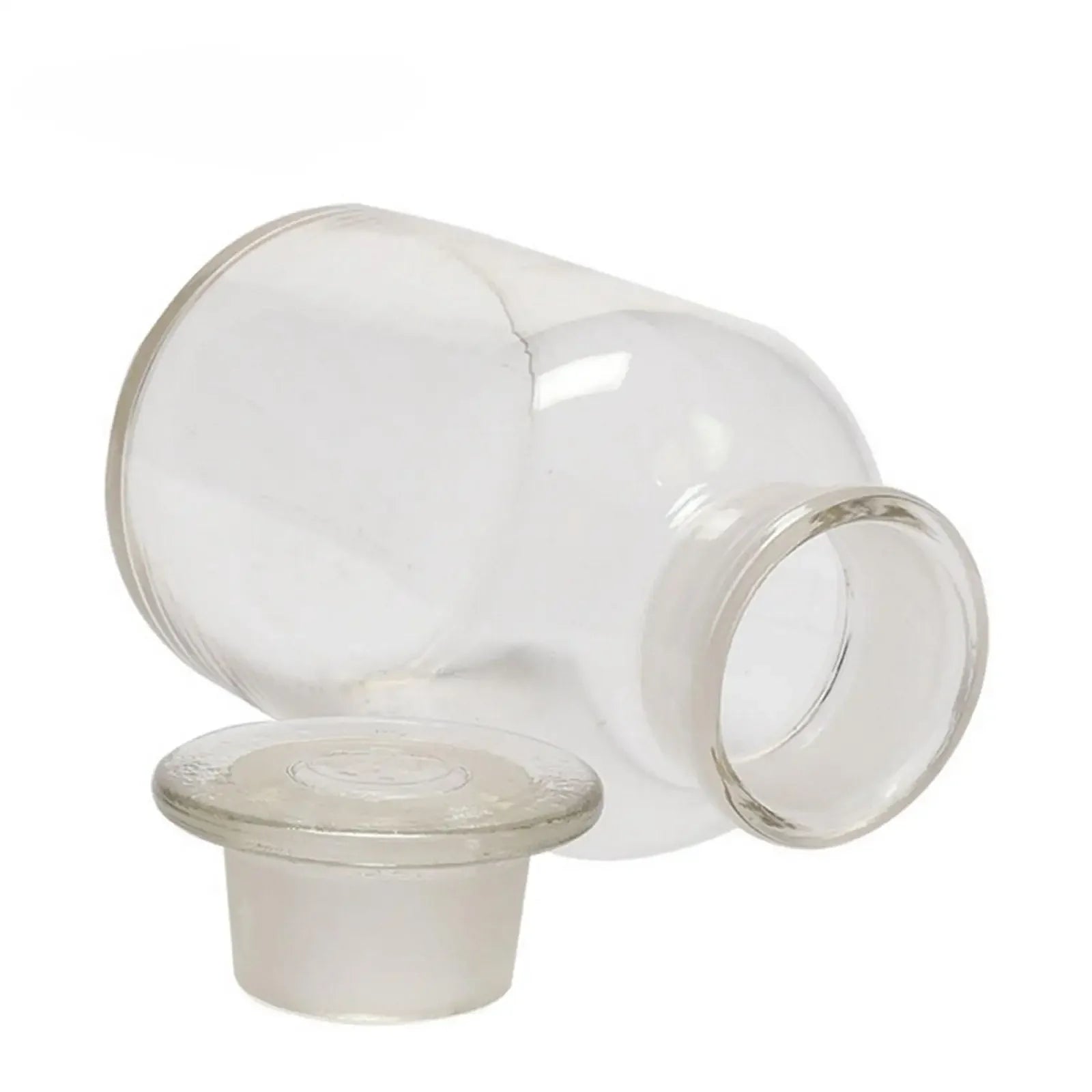 250/500/1000ml Clear Glass Jar Wide Mouthed Reagent Bottle Chemical Experiment Lab Supplies Teaching - KiwisLove