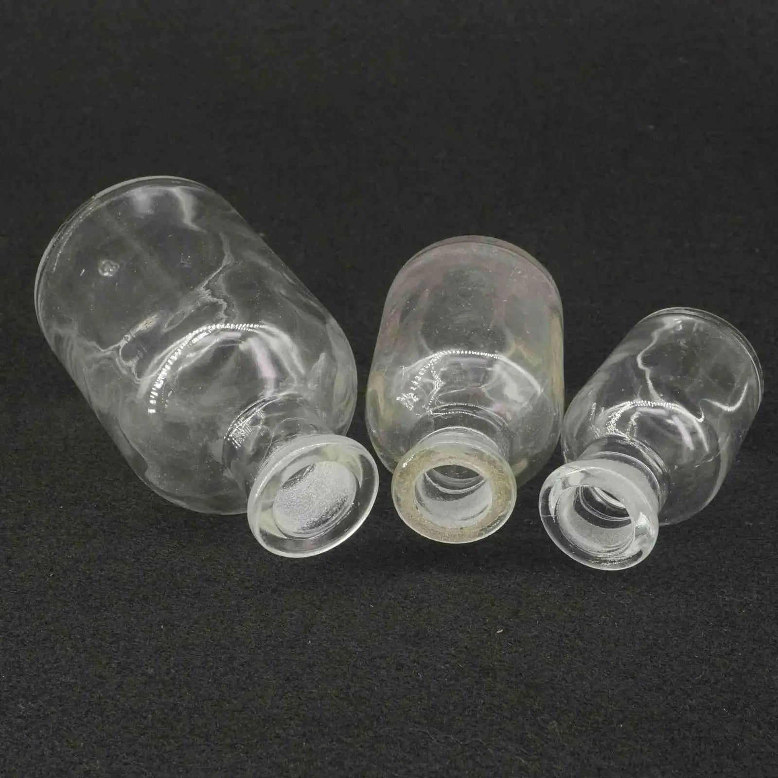 Clear Glass Dropping Bottle Pipette 30/60/125ML With Ground Glass Stopper and Dropper - KiwisLove