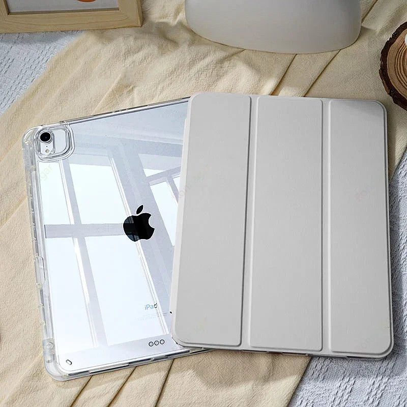 For 2025 iPad 11th A16 Case Air11 13'' iPad 10th 9th 8th Gen 10.2 10.5 iPad Pro11 M4 Air4 5 10.9in 12.9 M2 M3 Pencil Holder Case