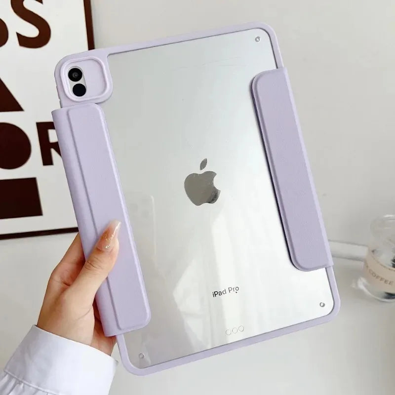 Case for 2025 iPad A16 11th Removable Magnet 2024 iPad Air11 13'' M3 M2 Pro11 M4 12.9 5th 6th Air4 5 7 8 9th 10th 10.2 9.7 10.5