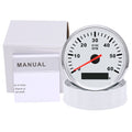 12V/24V 85mm Marine Tacho Meter Gauge LCD Digital Hourmeter Boat Tachometer 3000~8000RPM Toerenteller Hour Meter RPM Sensor - KiwisLove