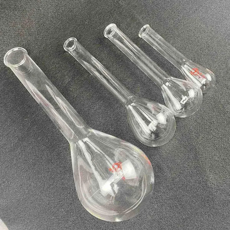 30ml 50ml 100ml Kjeldahl Round Bottom Long Neck Lab Borosilicate Glass Flask Nitrogen Determination - KiwisLove