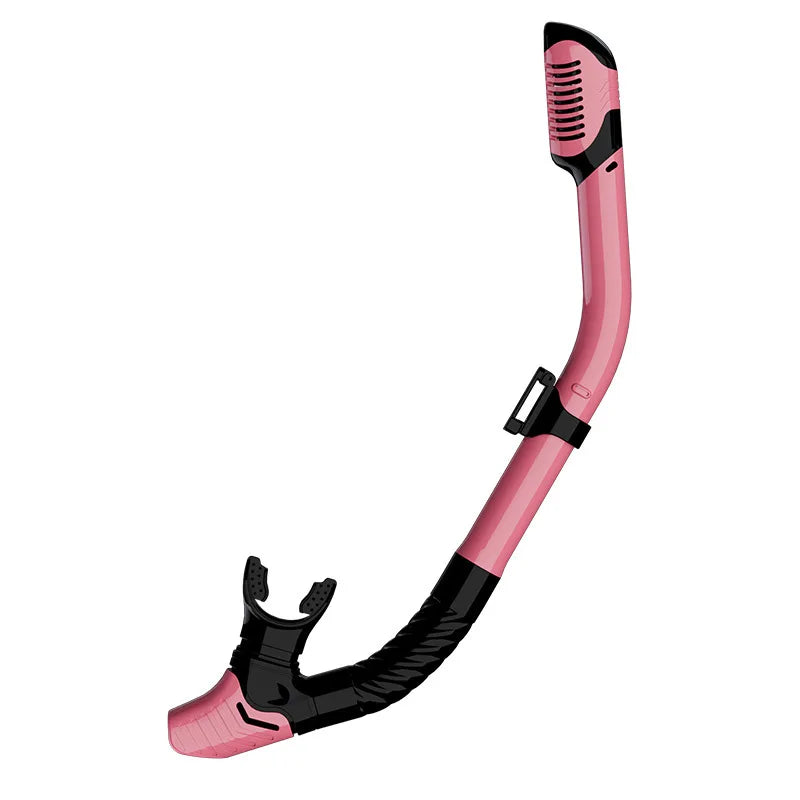 XIAOTREE Dry Snorkel Tube Easy Breath Scuba Diving Splash Guard Top Valve Swimming Underwater Equipment For Adults Kids Youth