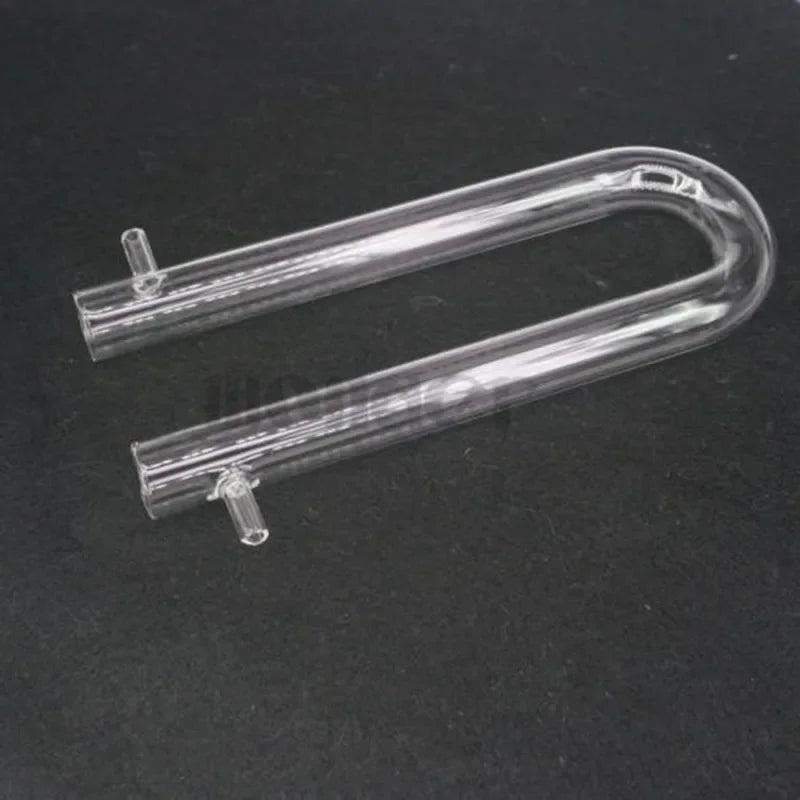20x200mm Glass Drying Tube Adapter U Shape With Side Arm Labware Absorption - KiwisLove