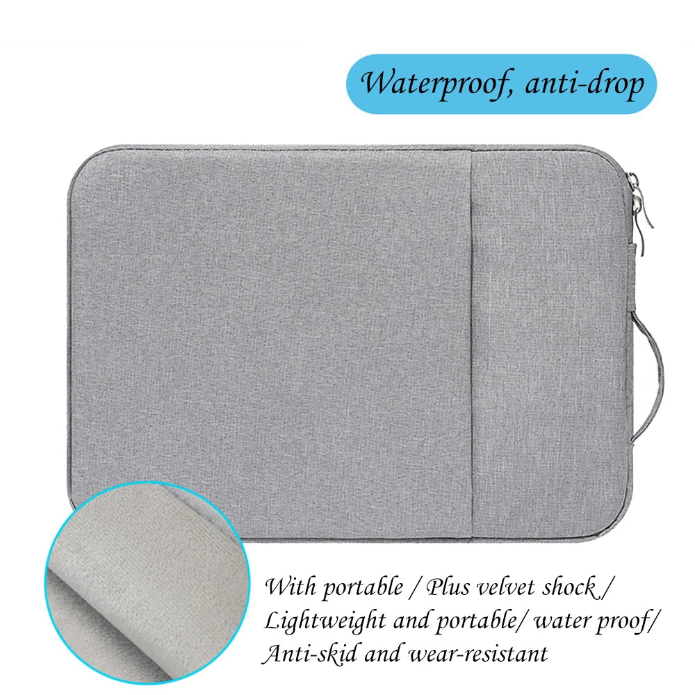 13.1inch Tablet Sleeve Case for 2025 Samsung Galaxy TabS10 FE S10/S9/S8 Ultra 14.6inch Handbag Cover for S7/S8/S9FE 12.4'' Funda