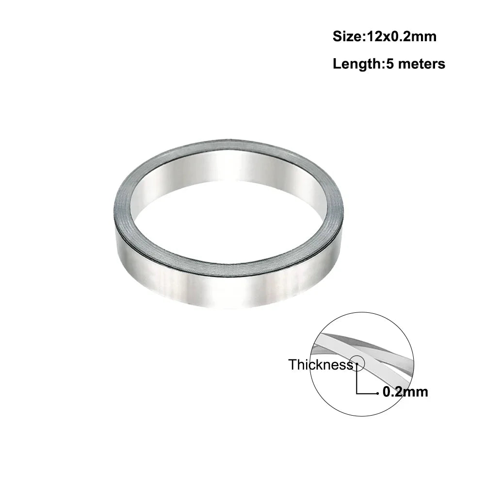 5m Nichrome Flat Heater Wire For Heating Elements Strip Accessories of Vacuum Sealing Packaging Machine Heating Sealer Parts