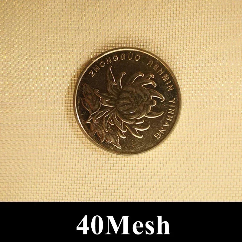 1pcs 20-200Mesh Brass Woven Wire Mesh Shielding Fabric 15x15/30x30/30x90cm Copper Wire Paint Filter Screen