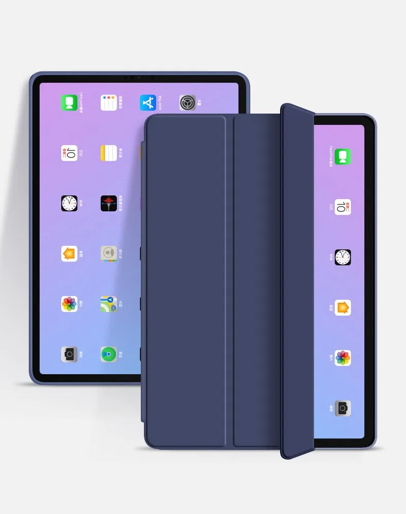 For Samsung Galaxy  Case Tab S10 S6 lite 10.4 Tab A11 A9 plus A8 A7 S8 S9 fe 10.9 S11 11 8.7 FE 12.4 Smart Auto Sleep Wake Cover