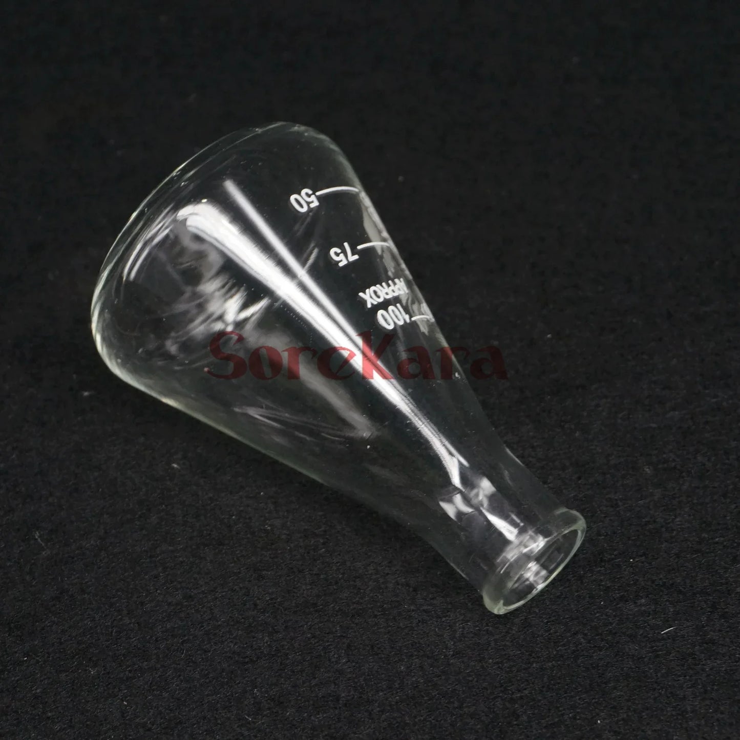 100ml Narrow Neck Borosilicate Glass Conical Erlenmeyer Flask For Chemistry Laboratory - KiwisLove