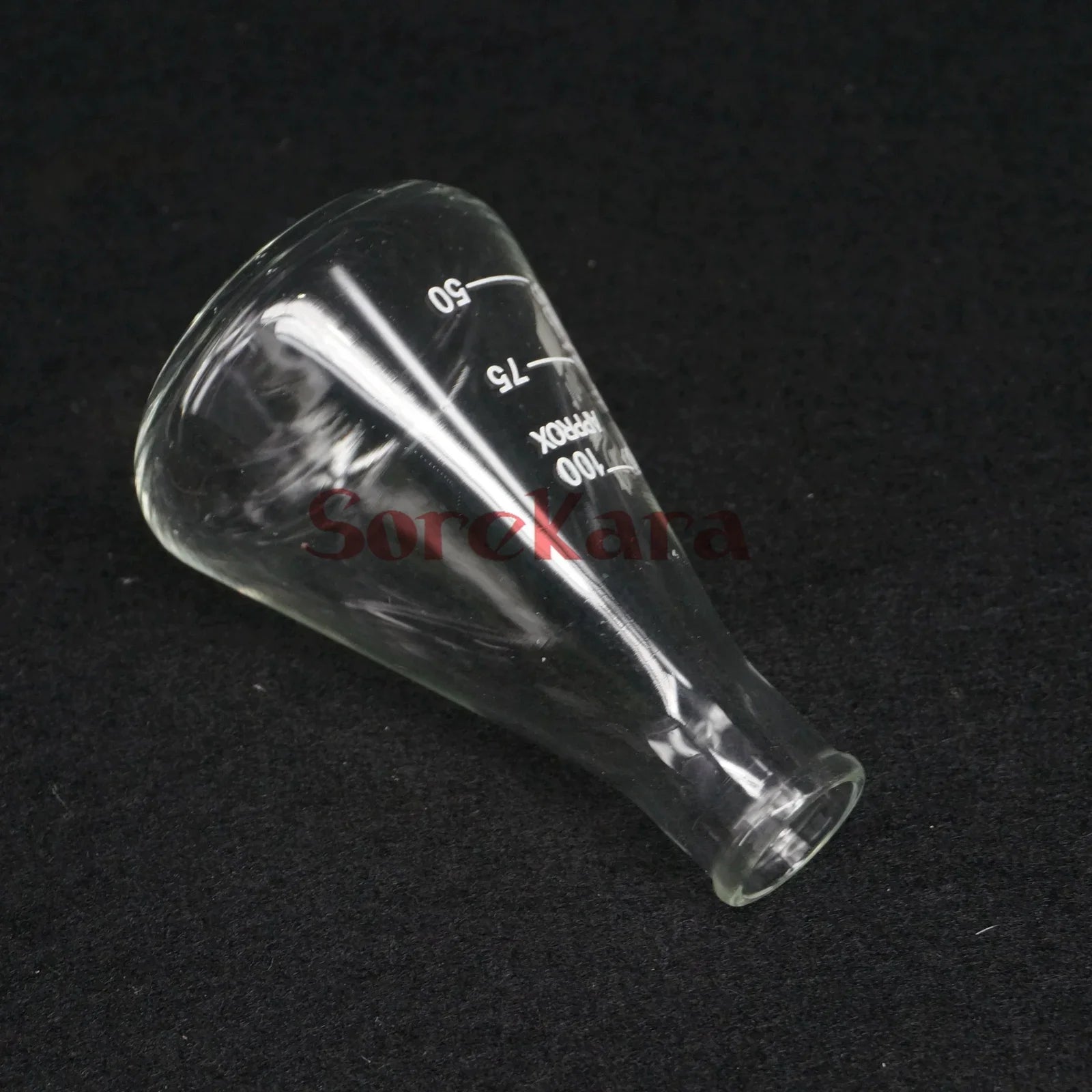 100ml Narrow Neck Borosilicate Glass Conical Erlenmeyer Flask For Chemistry Laboratory - KiwisLove