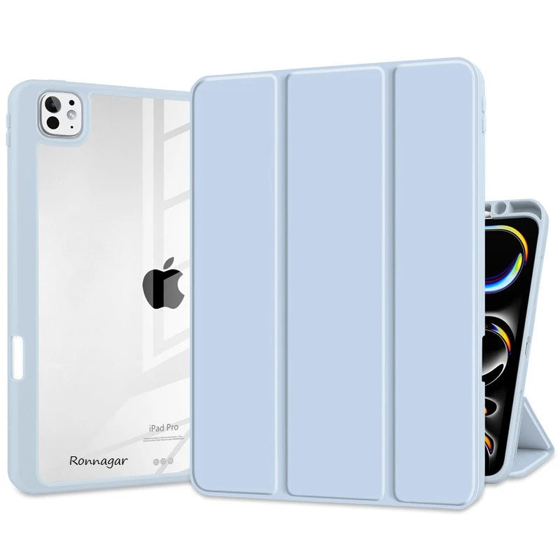 Case for iPad (A16) 11th/10th Gen (2025/2022) Air11 13 M2 M3 2024 Pro11 13 M4 9th 8 7 10.2 10.5 Air5 4 10.9 Auto Wake/Sleep Case