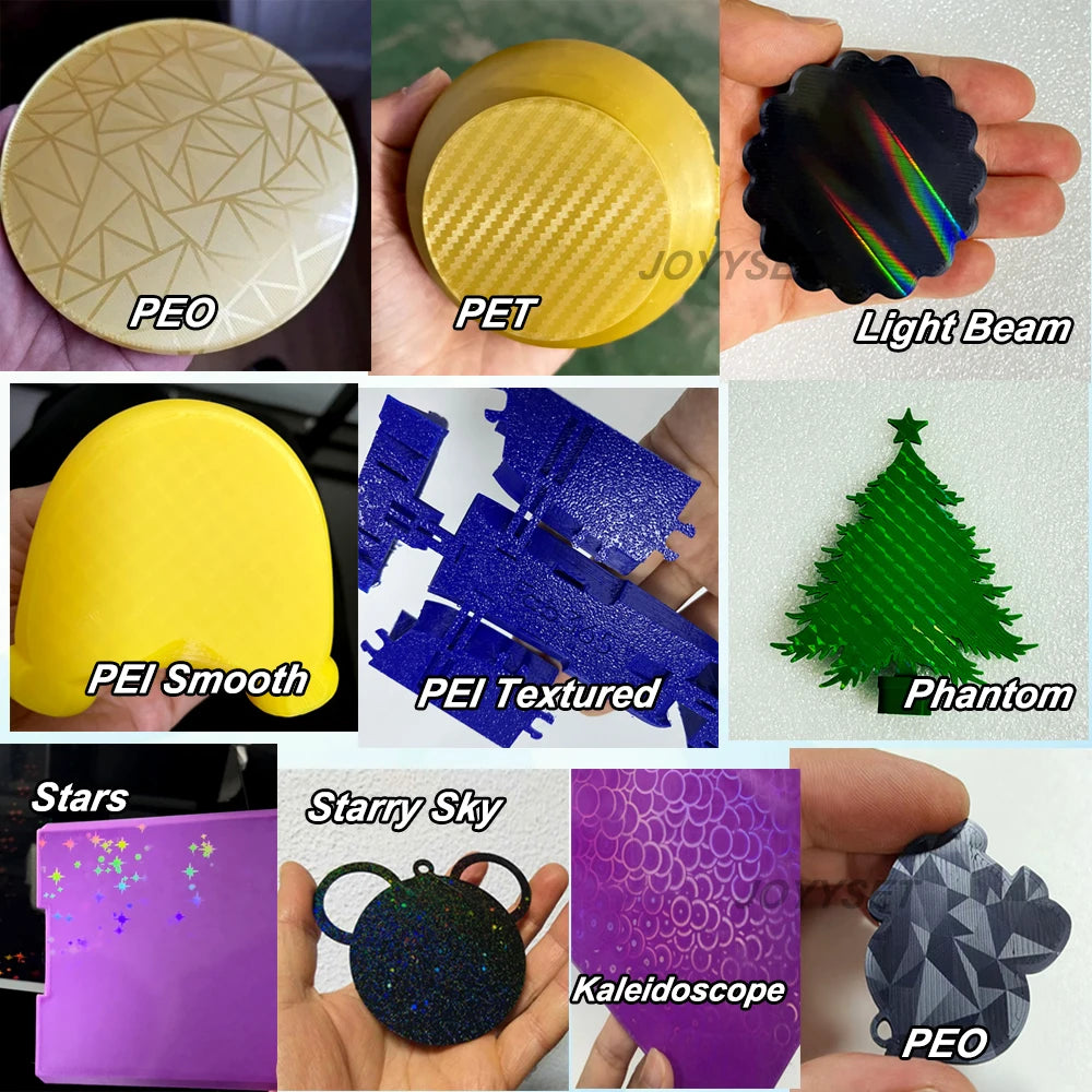 X1C P1P P1S A1 X1 Build Plate for Bambu Lab Plate Smooth PEI Sheet PEO PET for Bambulabs x1 p1p 3D Printer Heatbed Build Plate - KiwisLove