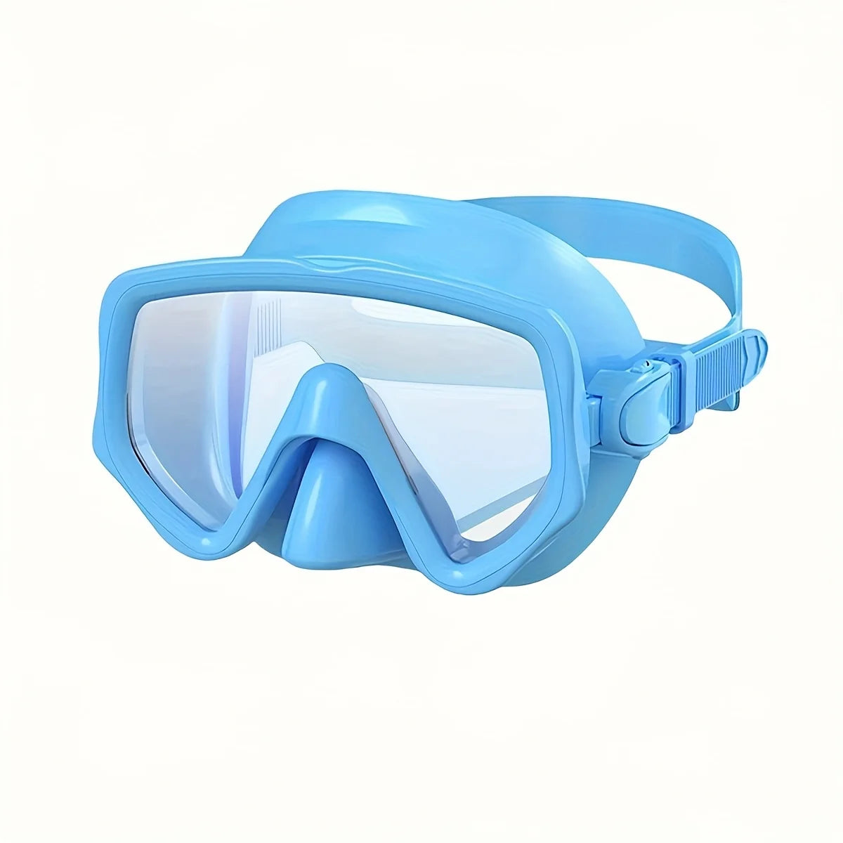 Dry Snorkel Set Diving Mask For Adults Tempered Glass Professional Panoramic Snorkeling Gear Swimming Training Snorkel Kit