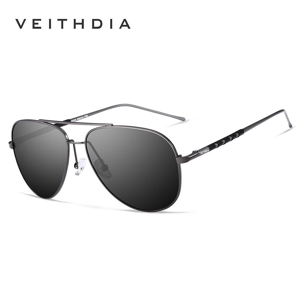 VEITHDIA Polarized UV400 Protection Sunglasses Men's Brand Designer Fashion Classic Outdoor Driving Sun Glasses For Male V2839 - KiwisLove