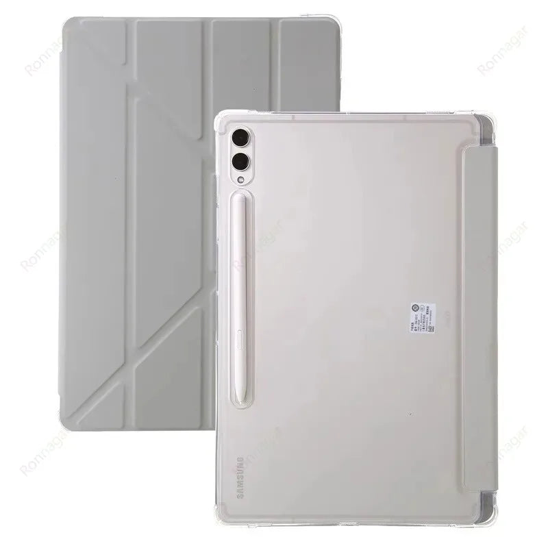 Magnetic Y-fold Case for Samsung Galaxy Tab S10 FE+ 131'' 10.9'' 2025 A11/S11/S10/S9/S8/S7Plus 12.4'' 11'' for Samsung S9+/S9 FE