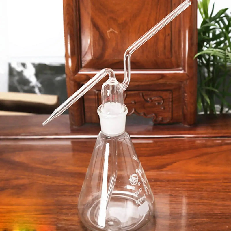 Capacity 250/500/1000ml Joint #24 #29 Borosilicate Glass Conical Washing Bottle Triangle Wash Bottle
