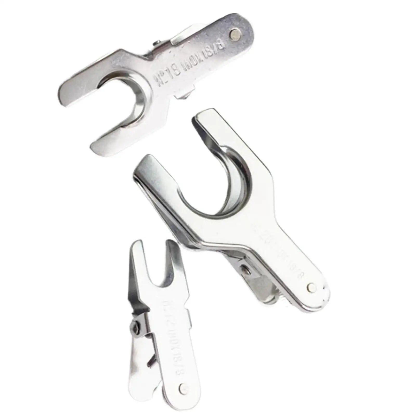 #12 #18 #29 #35 #40Joint Stainless Steel Lab Clamp Pinch Clip Glass Ball Laboratory Quickfit - KiwisLove