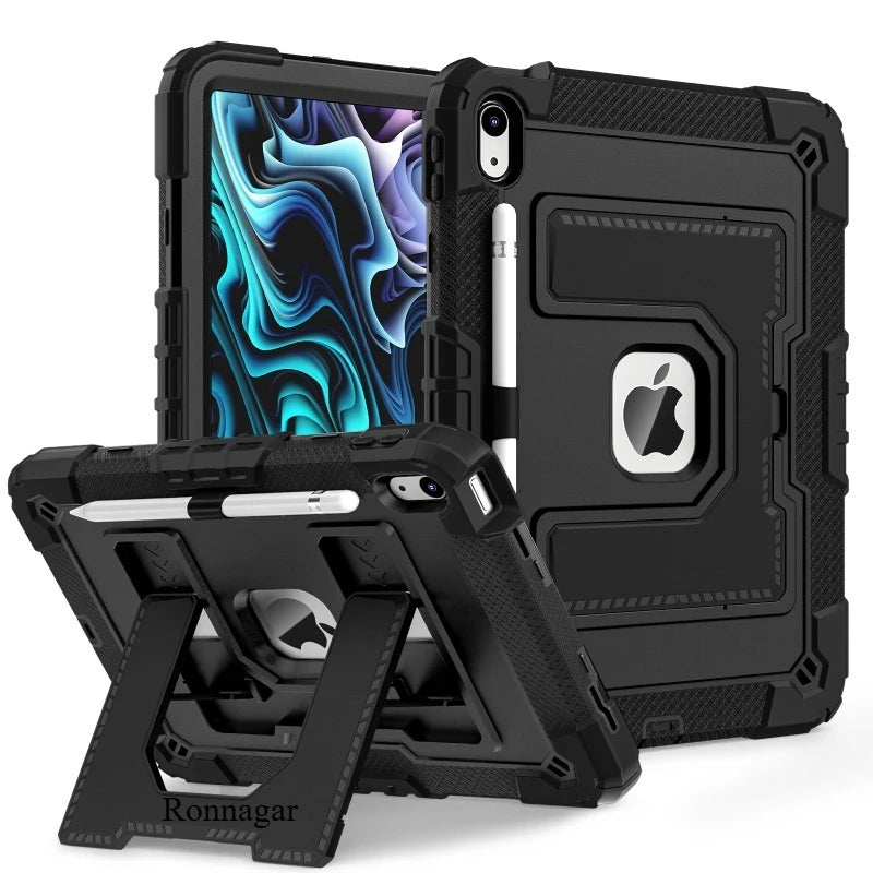 Kids Friendly Case for iPad A16 11th Gen 2025 iPad Air11 M2 M3 Air4 510.9 10th 9th 8 7 10.2 mini 6 7 Heavy Duty Protective Case