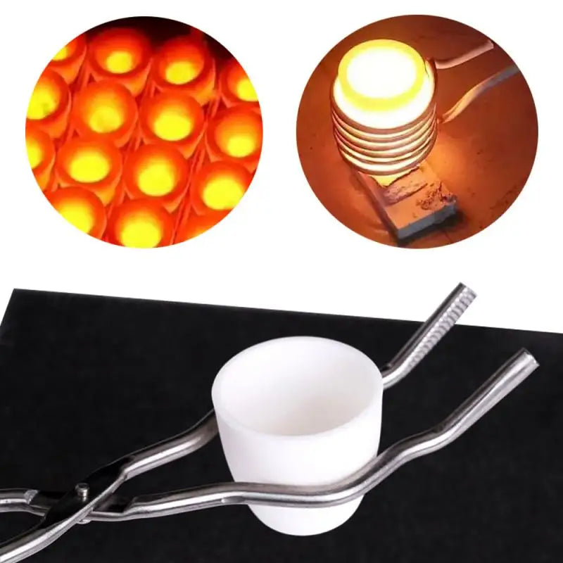Quartz Melting Crucible Welding Melting Casting Kit Insulating Fire Brick Honeycomb Ceramic Soldering Board for Jewelry Making