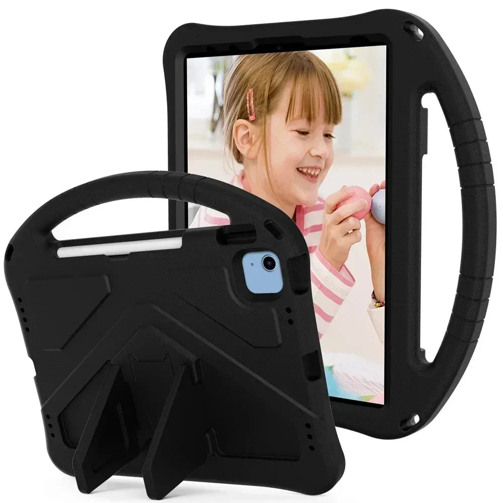 EVA Kids Case for iPad A16 2025 11th Air11 13 2024 Pro11 12.9 13 2024 Cover 10.2 7 8 9 10th Air4 5 10.9 Mini 1 2 3 4 5 6 7 Stand