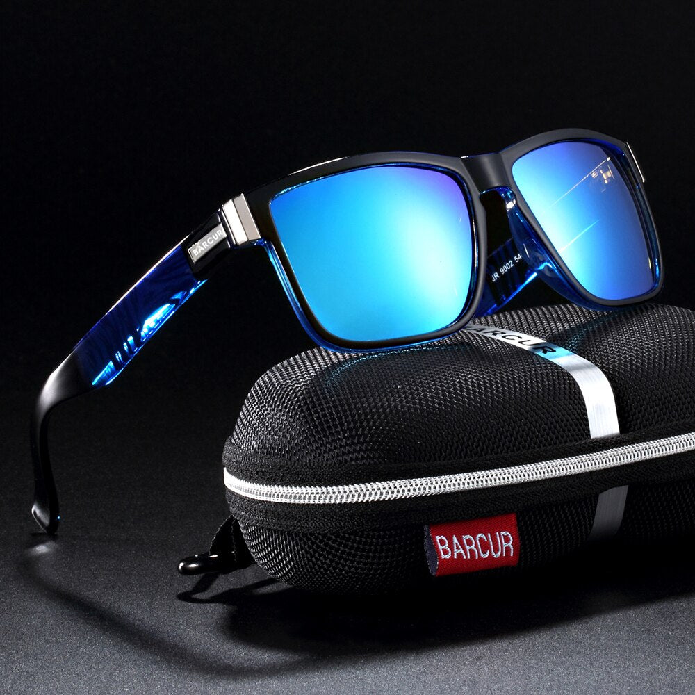 BARCUR Outdoor Sunglasses for Men Polarized Hiking Driving Sun Glasses Female Comfortable Eyewear Oculos de sol - KiwisLove