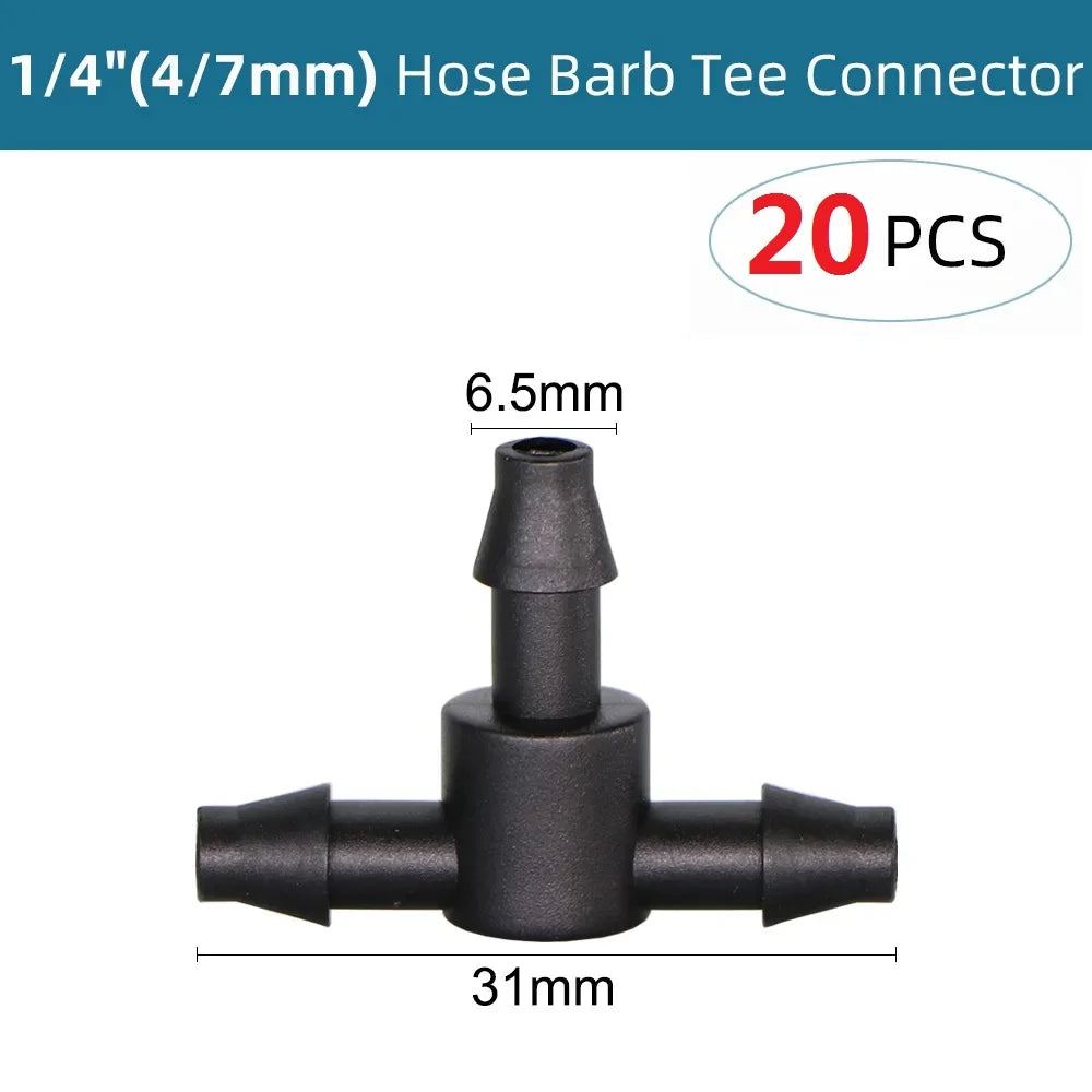 5-50M Garden Drip Irrigation System Automatic Watering Water Hose Micro Drip Watering Kits with Adjustable 8 Holes Drippers