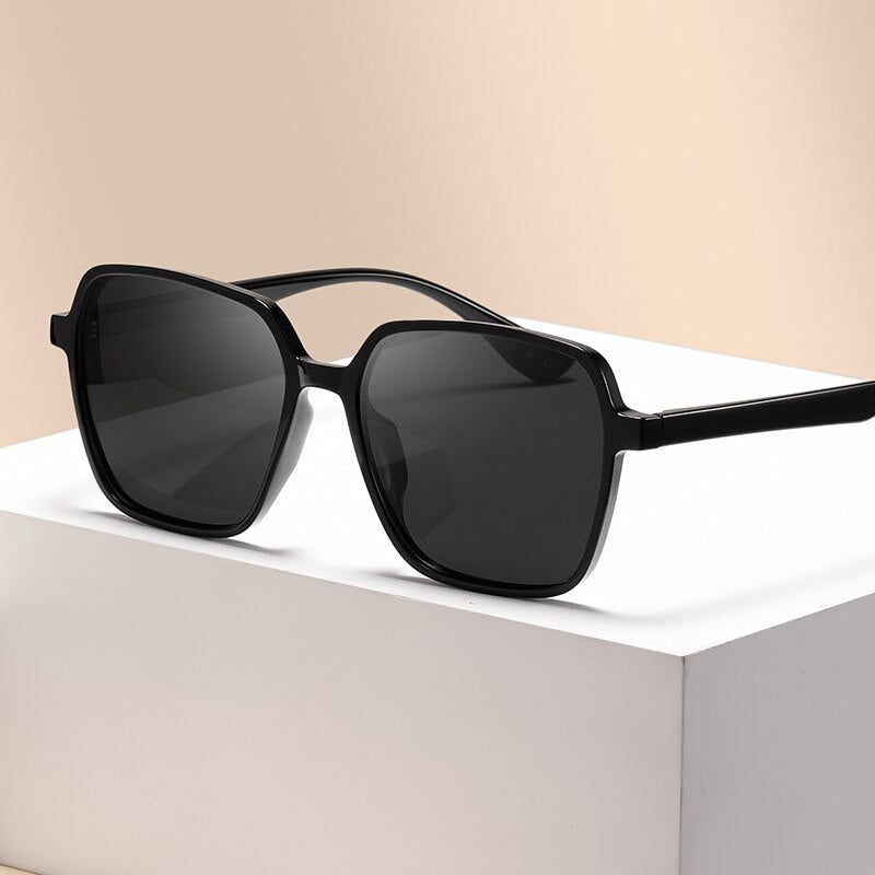 Men Women's Sunglasses Vintage TR90 Eyeglasses Polarized UV400 Sun Glasses Luxury Outdoor Fashion Eyewear For Male Female V7503 - KiwisLove