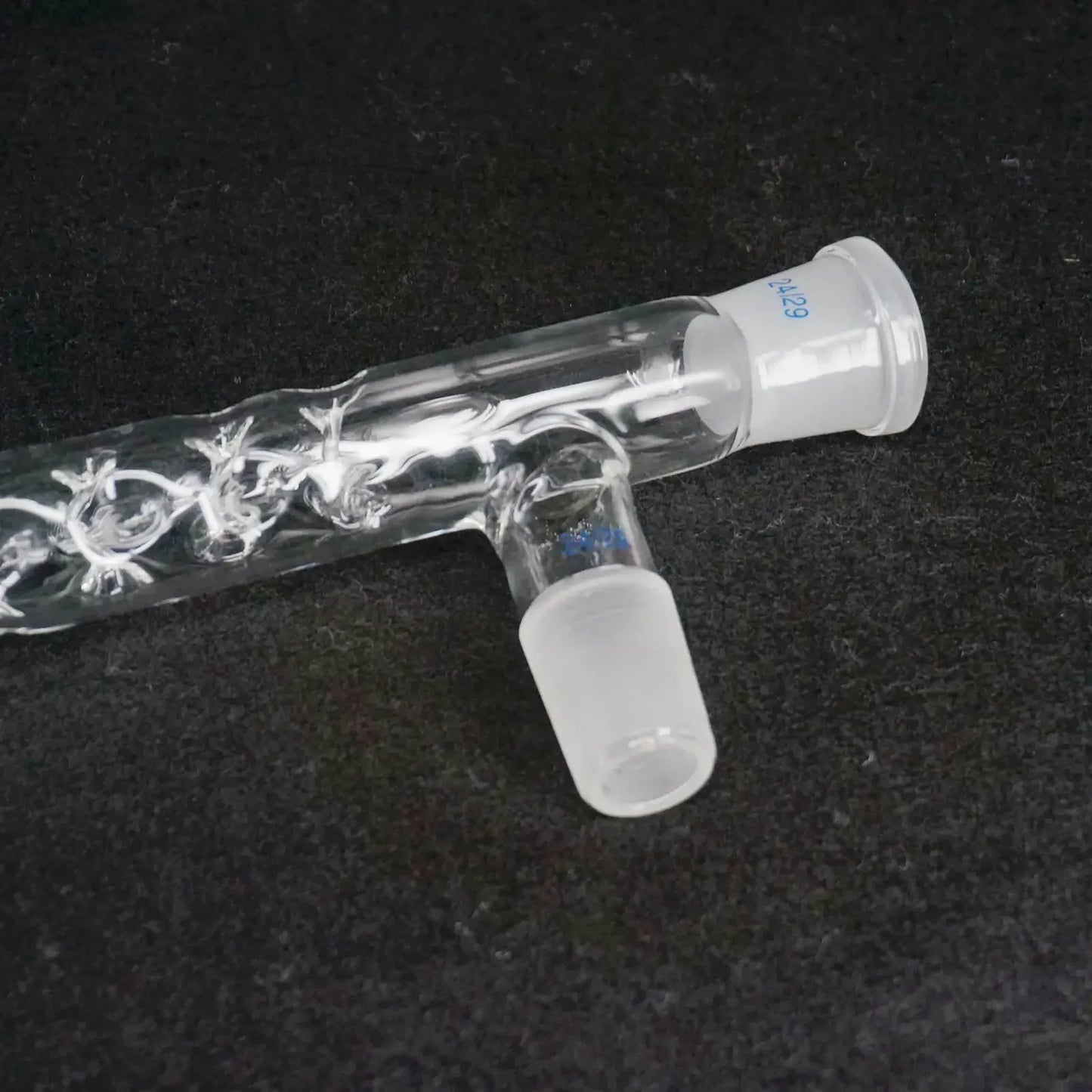24/29 Joint 100ml Quickfit Flask Pear Vigreux Tube Distillation Fractionating - KiwisLove
