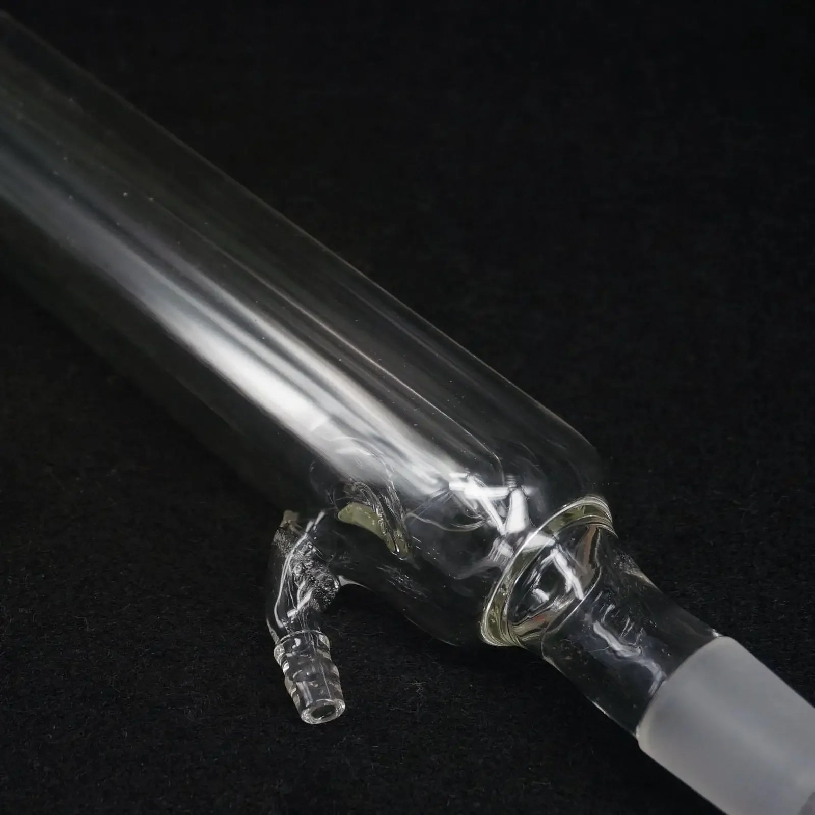 200/300/400mm 19/26 24/29 29/32 Joint Double Layer Borosilicate Glass Straight Condenser Distillation Ware Heat Resistant - KiwisLove