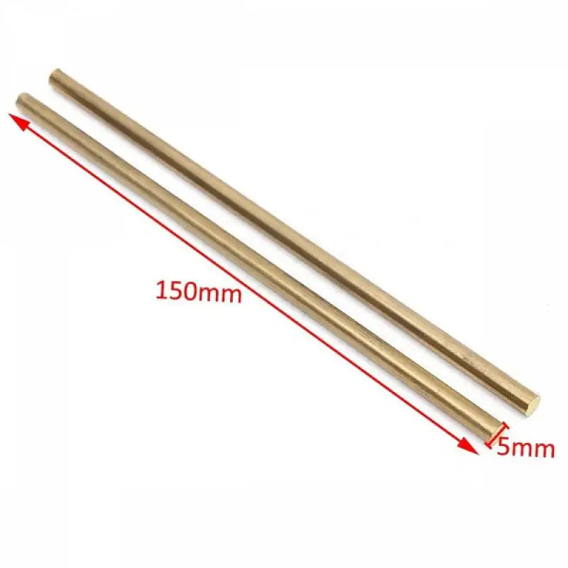 1-10pcs Diameter1.6-20mm brass bar rod brass round bar length100-450mm stick for knife handle part diy accessories