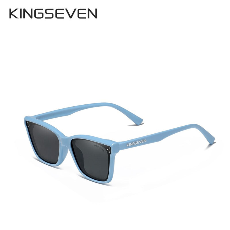 KINGSEVEN Brand Children Sunglasses polarized Girls Cat Design Glasses Decorative Sun Glasses For Boys Gafas De Sol UV400 - KiwisLove