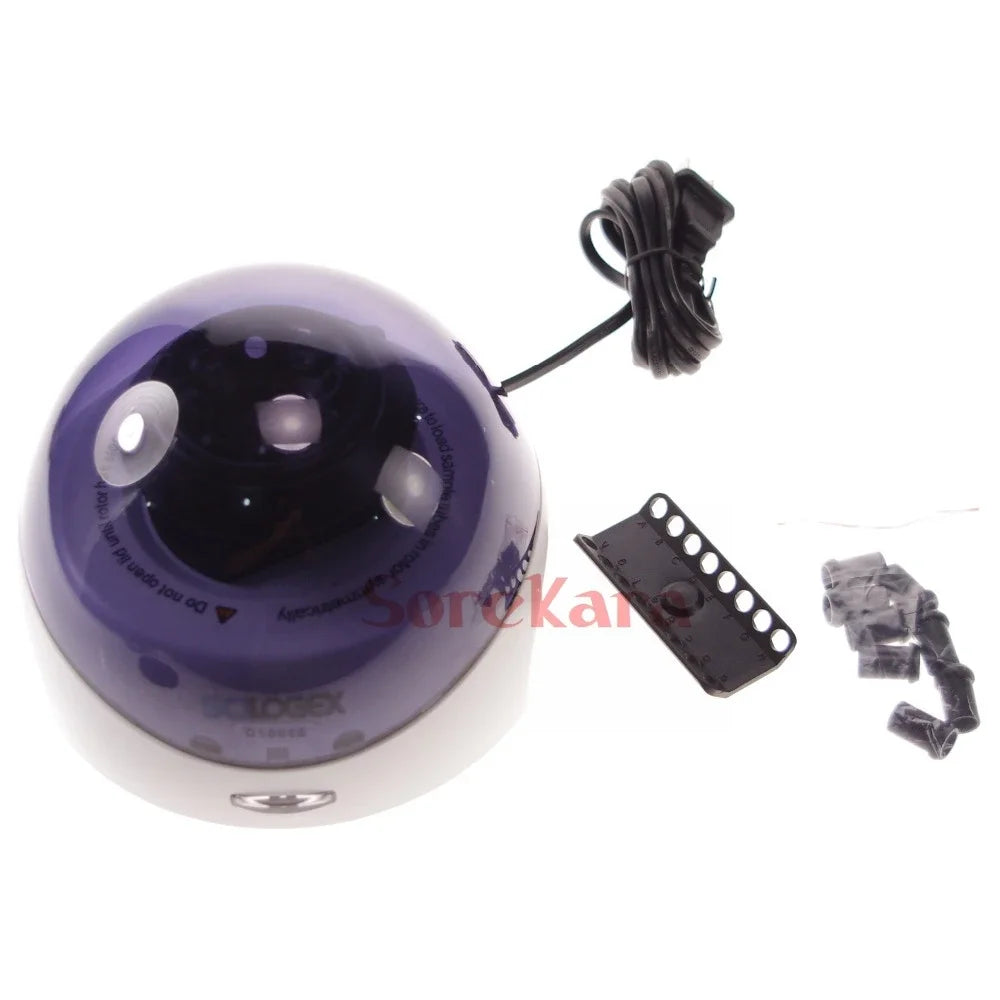 100-240V 5000RPM Microcentrifuge S1010E Mini Centrifuge Economic Kit 0.5/1.5/2.0ml Centrifuge Tube 0.2ml PCR Tubes - KiwisLove