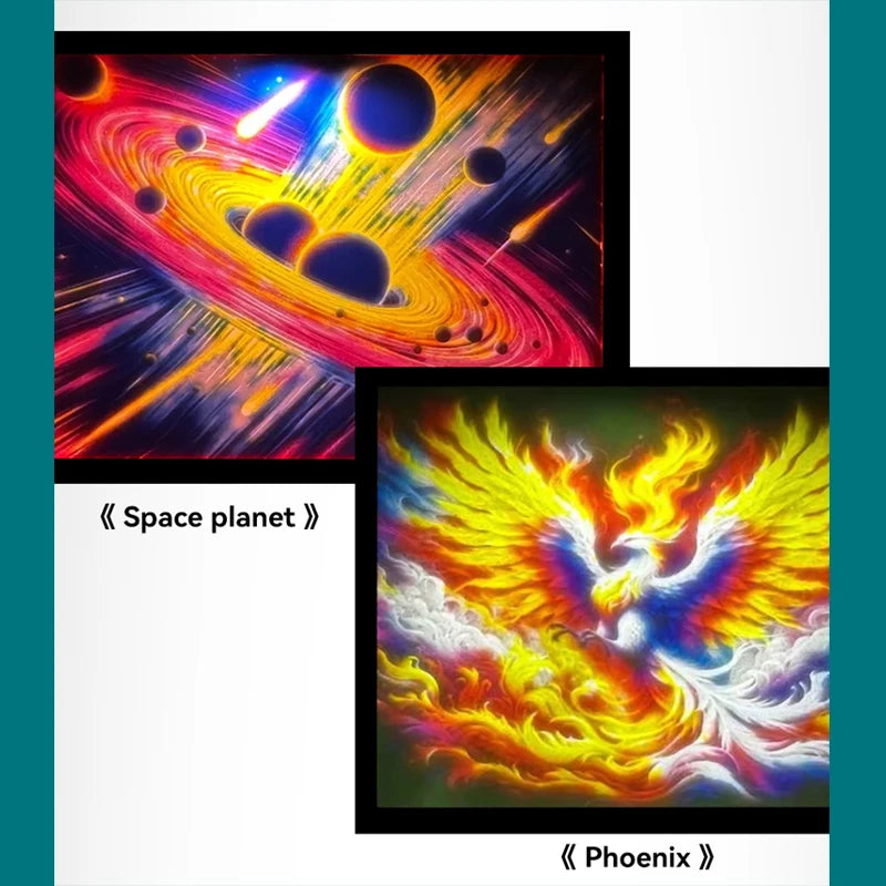 For Bambu Lab Lithophane Led Panel CMYK LED Backlight Board PLA Basic CMYK Lithophane Bundle 3D Print Lithophane Photo DIY - KiwisLove