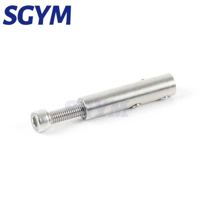 Cable Railing Wire rope Threaded Stud Tension End Fitting Toggle Anchor Terminal Cross Clip Clamp with Hexagon Grub Screw Bolts