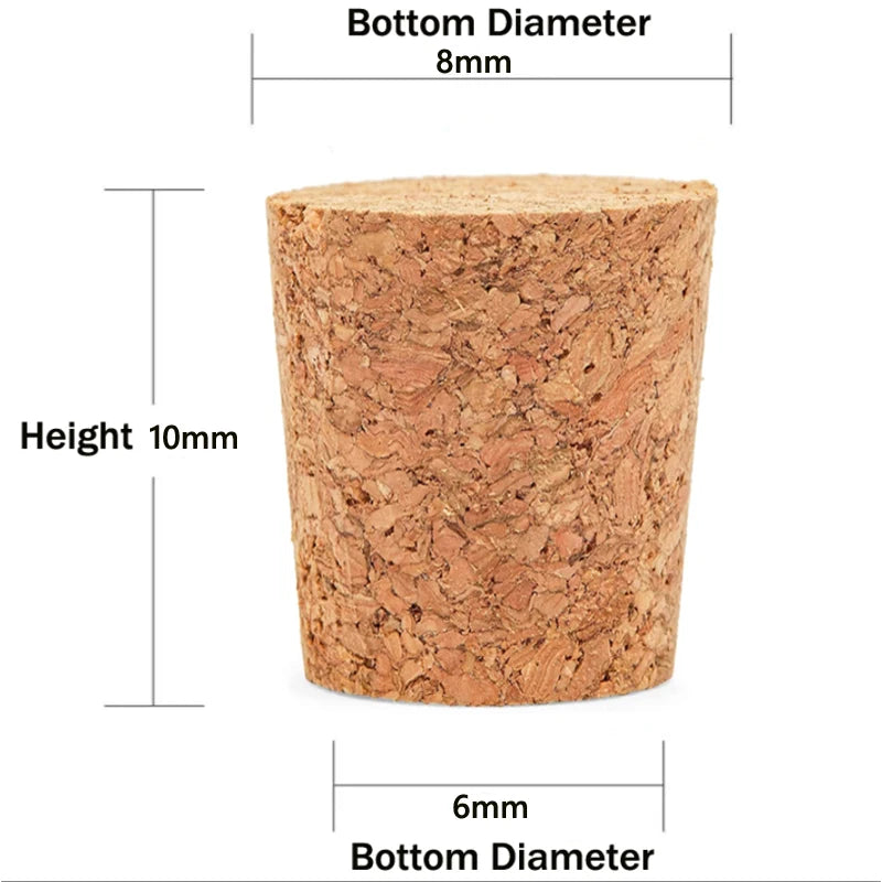 5-50pcs cork stoppers Wine Cork Bottle Stoppers Tapered Cork Stoppers for Bottle Bar Tools Kitchen Accessories