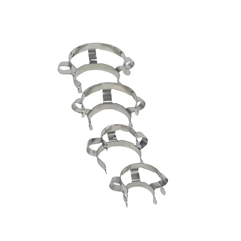 14# 19# 24# 29# 34# 45# Joints 304 Stainless Steel Cone-shape Clamp Clip For Glass Adapter Lab Hold