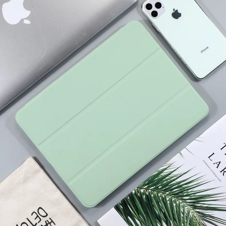For iPad air 5 Case 2022 10.9 Pro 11 inch 2024 with Pencil Holder Cover 2018 9.7 Air 2/3 10.5 2021 10.2 6/7/8/9/10th Generation - KiwisLove