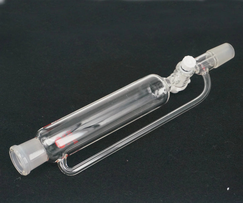 PTFE Stopcock Capacity 25ml/50ml/100ml #19 #24 Joint Borosilicate Glass Pressure Equalizing Addition Funnel Chemistry