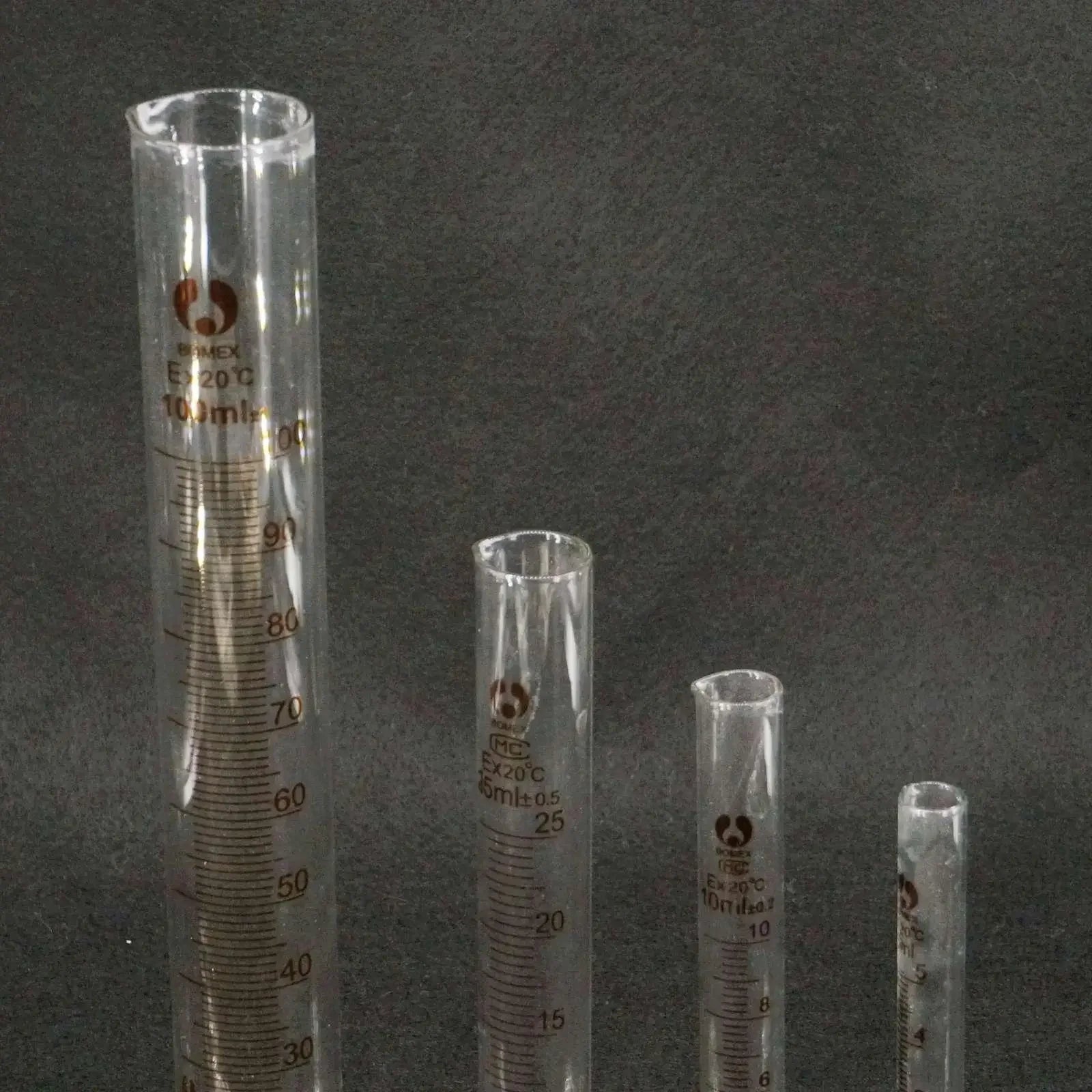 5-1000ml Lead-free Glass Graduated Measuring Cup Transparent Graduated Cylinders School Lab Accessories Kitchen Measure Tool - KiwisLove