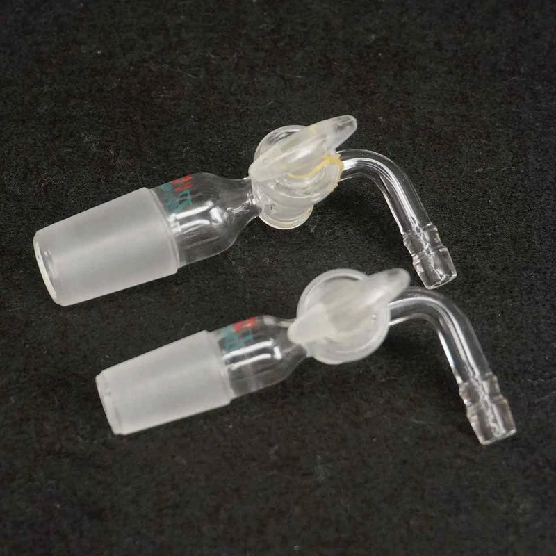 14/23 19/26 24/29 29/32 Joint Lab 90 Degree Adapter With Glass Stopcock Ware - KiwisLove