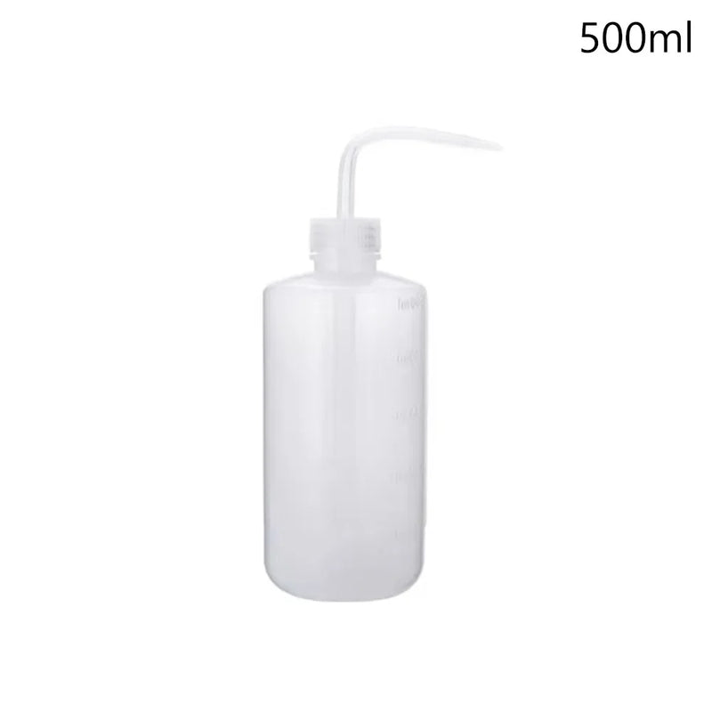 1Pcs Washing Clean Wash Bottle Makeup Supplies Plastic Laboratory Measuring Bottles 250/500/1000ml Eyelash Extension Cleaning