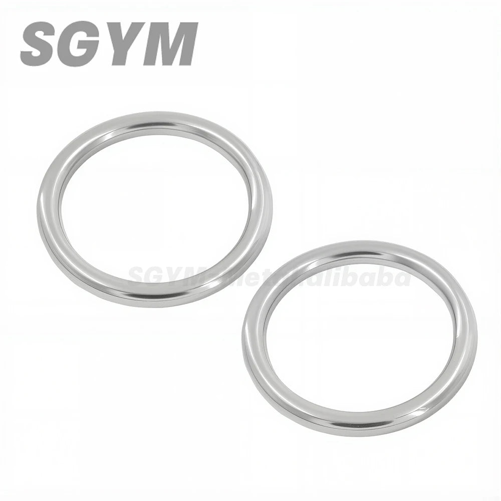 316/304 Stainless Steel Round O Ring M3 M4 M5 M6 M8 Rust Smooth Solid Strong O Ring Fishing Yoga Hanging Welded Rings