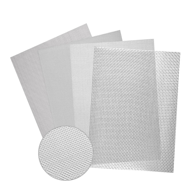 1pcs  4/5/8/20/30/40-500 Mesh 304 Stainless steel filter screen Woven Wire High Quality Stainless Steel Screening Filter Sheet