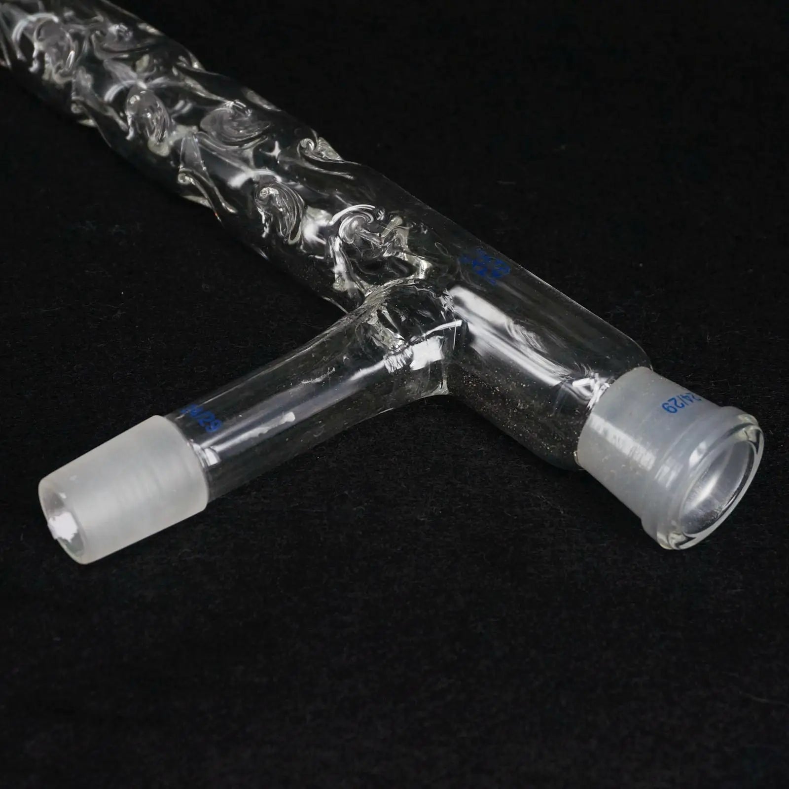 19/26 24/29 Joint 100/200/250/300mm Glass Vigreux Distilling Tube With Side Joint - KiwisLove