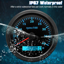 85MM Diesel Engine Tachometer Sensor RPM Gauge REV Counter 4000RPM 8000RPM with Digital Hourmeter 7 Color Backlight Optional - KiwisLove