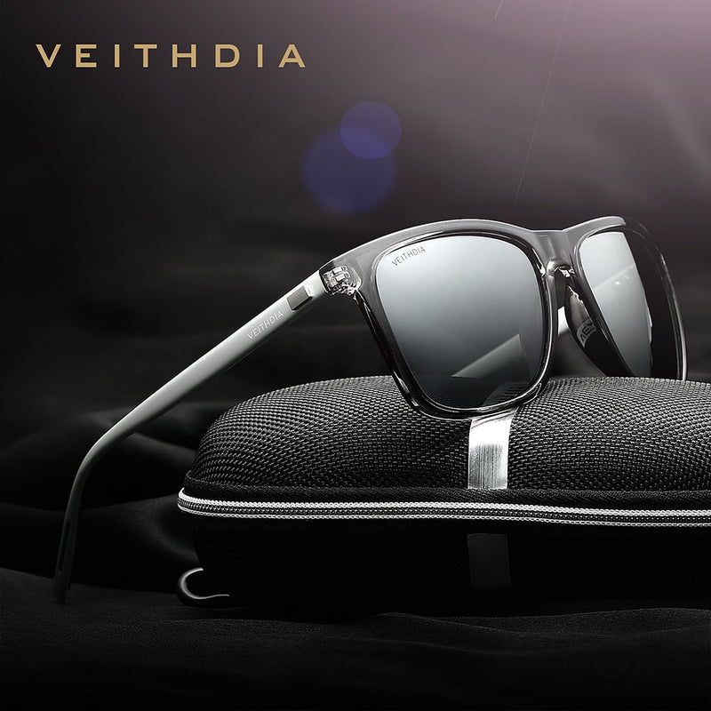 VEITHDIA Brand Sunglasses Unisex Retro Aluminum+TR90 Sunglasses Polarized Lens Vintage Eyewear Sun Glasses For Men/Women 6108 - KiwisLove
