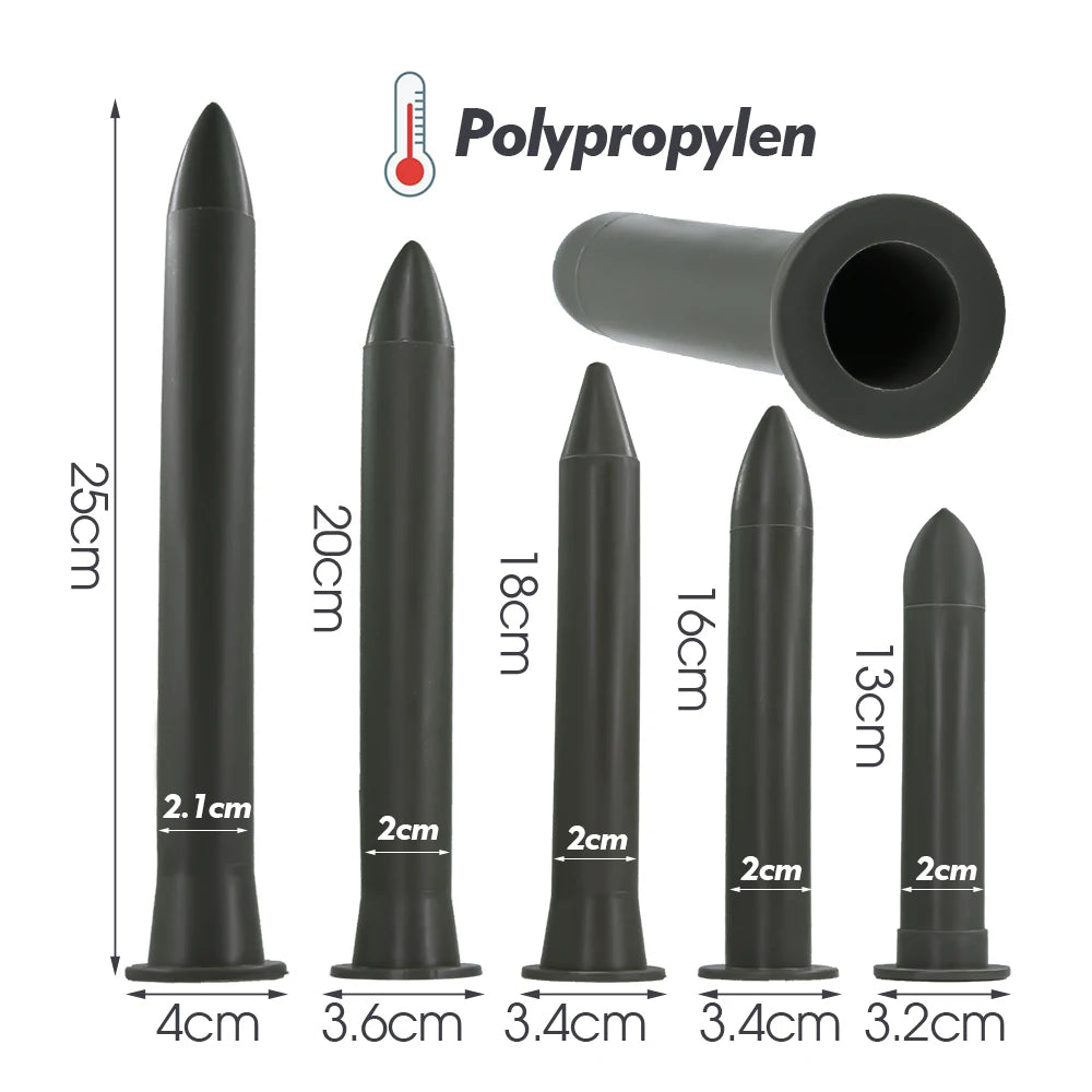 Greenhouses Reusable Inoculation Sticks for Mushroom Plastic Convex Edge Mushroom Punch Pole Cultivation Tools Edible Fungi Inoc