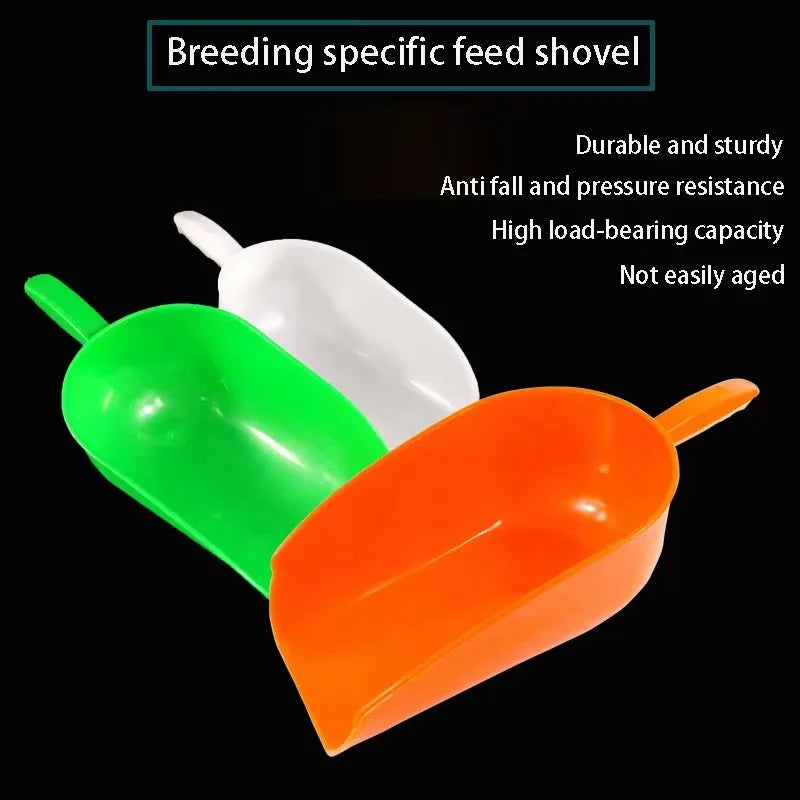 Feeding Shovel Plastic Thickened Feed Shovel Special Feeding Pig Scoop Feeding Spoon Pig Feed Scoop Breeding Feed Shovel Feeding