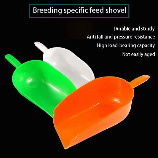 Feeding Shovel Plastic Thickened Feed Shovel Special Feeding Pig Scoop Feeding Spoon Pig Feed Scoop Breeding Feed Shovel Feeding