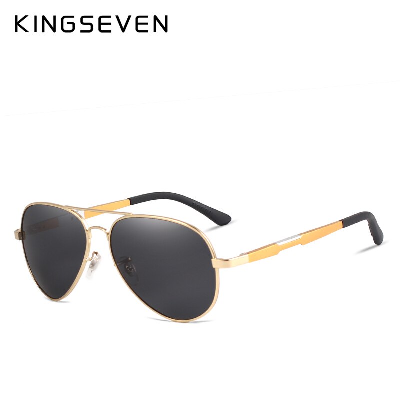 KINGSEVEN Men HD Polarized Sunglasses Aluminum Magnesium Driving Sun Glasses Men's Classic Brand Sunglasses Accessories - KiwisLove